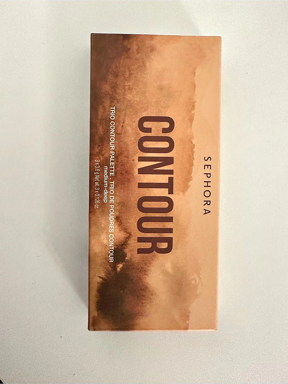 SEPHORA Trio Contour Face Palette Brown
